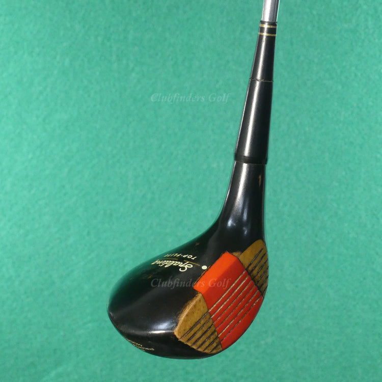 VINTAGE Spalding Model 79 Persimmon 1, 2.5, 3.5, 4.5 Woods Steel Medium SET OF 4