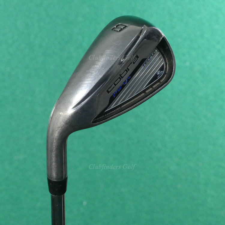 LH Cobra Golf MAX Single 8 Iron Factory Steel Regular