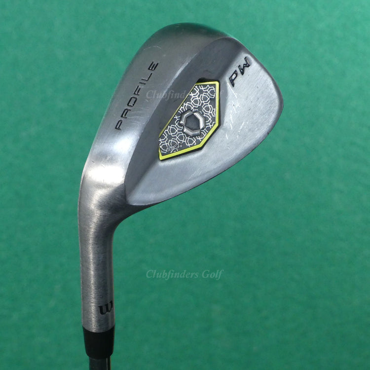 LH JUNIOR Wilson Profile SGi PW Pitching Wedge Factory Steel Teen Flex