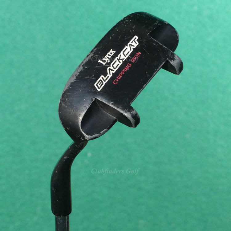 LH Lynx Black Cat Chipping Iron Chipper Wedge Factory Steel Wedge