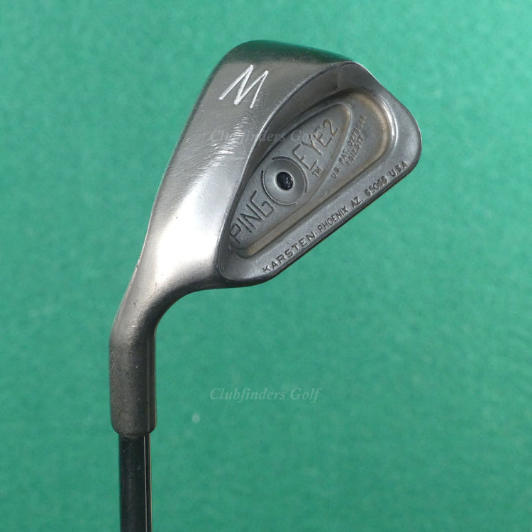 LH Ping Eye 2 Black Dot PW Pitching Wedge Karsten ZZ-Lite Steel Stiff