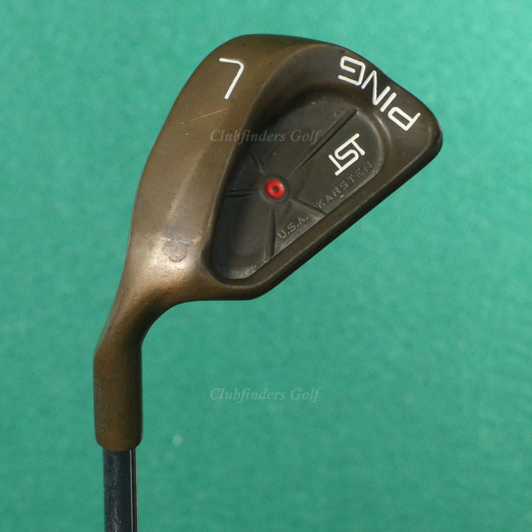 LH Ping ISI BeCu Copper Red Dot LW Lob Wedge Karsten Z-Z65 Steel Stiff