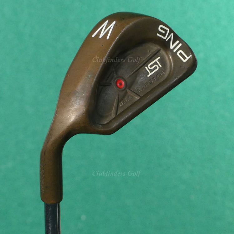 LH Ping ISI BeCu Copper Red Dot PW Pitching Wedge Karsten Z-Z65 Steel Stiff