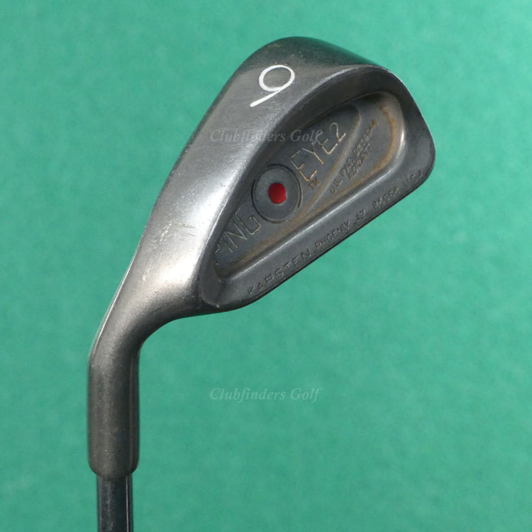 LH Ping Eye 2 Red Dot Single 6 Iron Karsten ZZ-Lite Steel Stiff