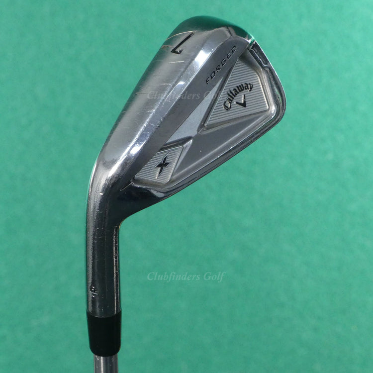 LH Callaway X-Forged 2013 Single 7 Iron Project X PXi 6.0 Steel Stiff