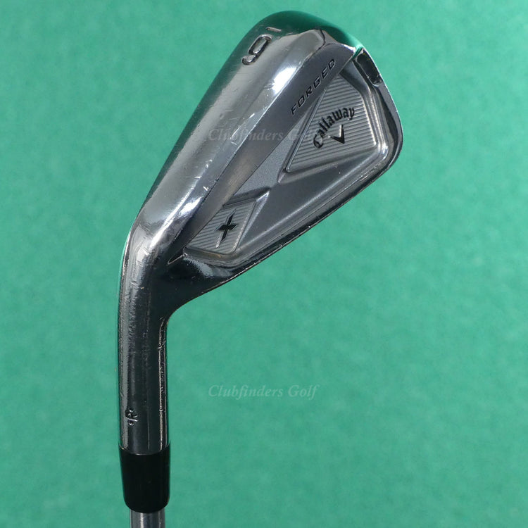 LH Callaway X-Forged 2013 Single 6 Iron Project X PXi 6.0 Steel Stiff