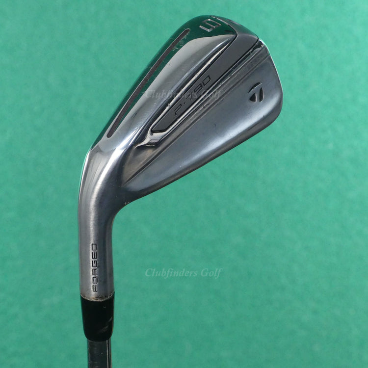 LH TaylorMade P-790 2019 Forged Single 6 Iron KBS Tour 120 Steel Stiff
