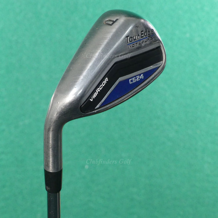 LH Tour Edge Hot Launch C524 PW Pitching Wedge TT Elevate MPH 95 Steel Stiff
