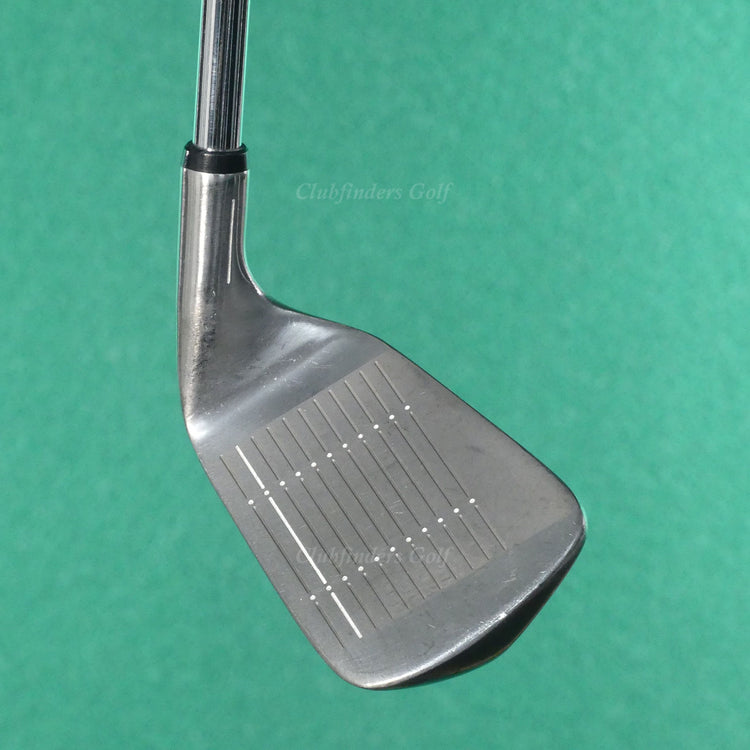 LH Square Strike 45° Pitching & 55° Sand Wedges Stepped Steel SET OF 2
