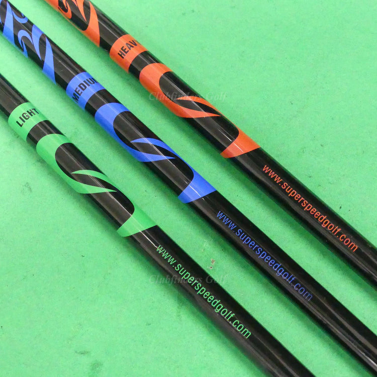 SuperSpeed Golf Training System Weighted Swing Trainer Aid 3 PIECE SET