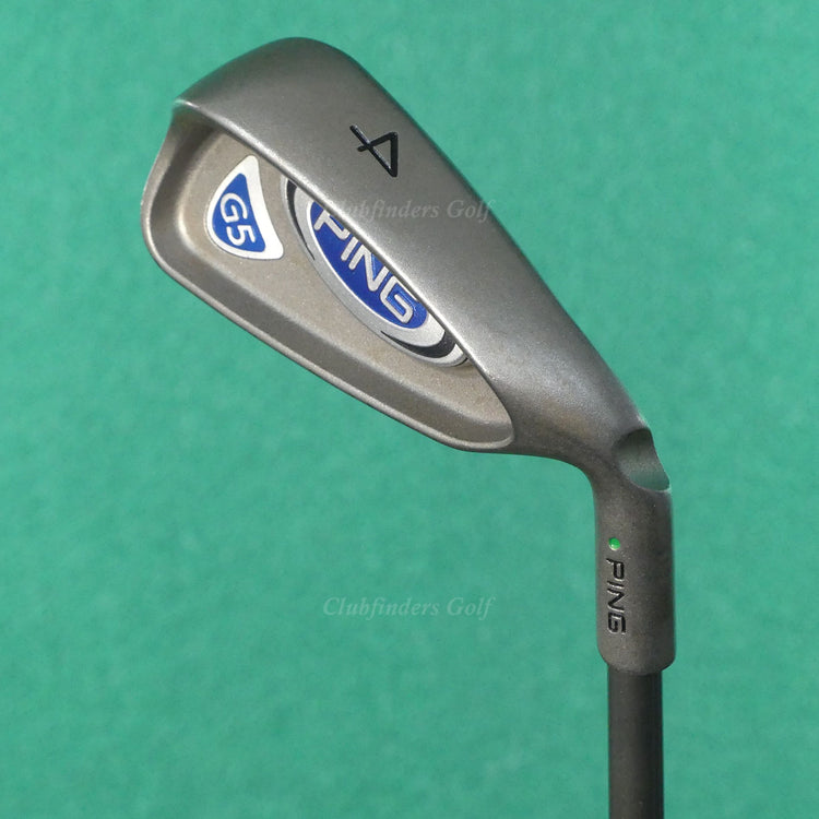 Ping G5 Green Dot Single 4 Iron Factory TFC 100I Graphite Regular