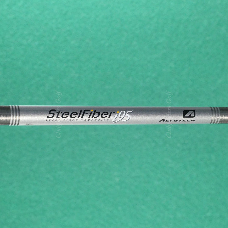 TaylorMade 2025 P-790 Forged Single 9 Iron SteelFiber i80 Composite Stiff