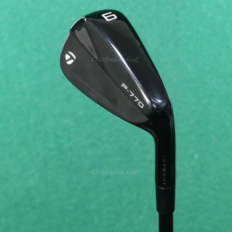 TaylorMade 2023 P-770 Phantom Black Forged Single 9 Iron KBS Tour Steel Stiff