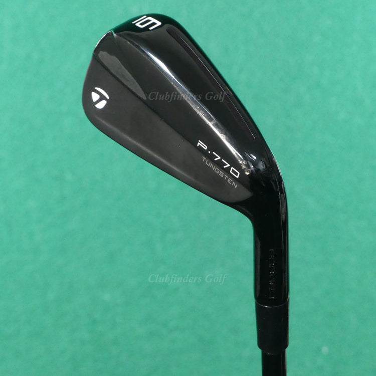 TaylorMade 2023 P-770 Phantom Black Forged Single 6 Iron KBS Tour Steel Stiff