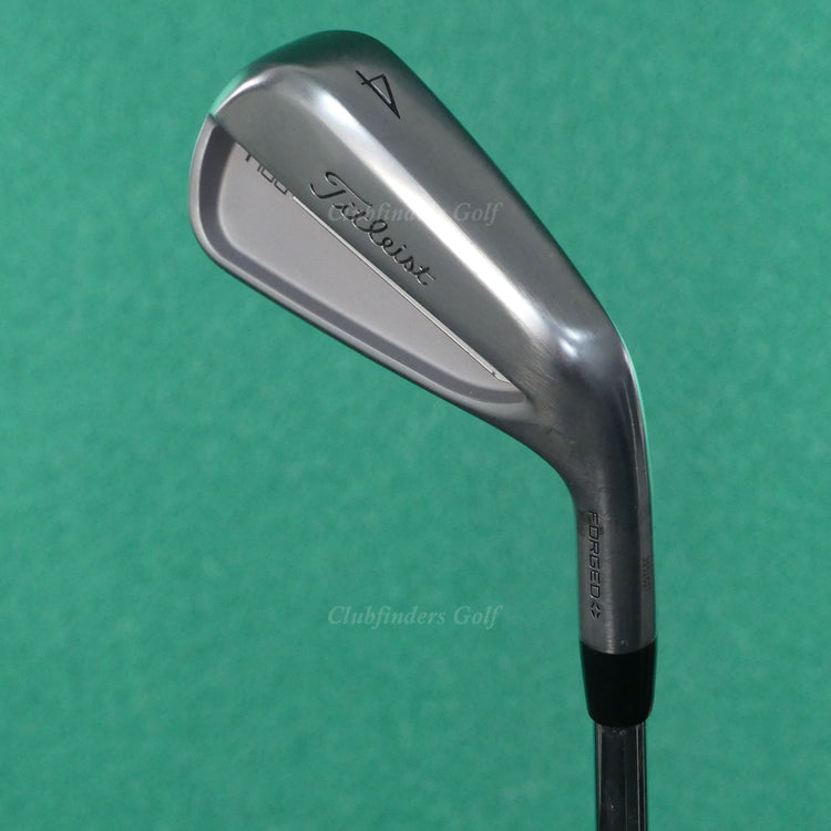 Titleist 2025 T100 Forged Single 4 Iron True Temper AMT Black G2 Steel Stiff