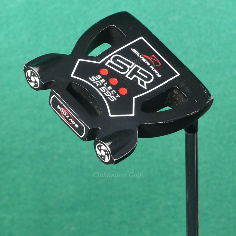 Ray Cook Silver Ray Select SR 595 Black Slant-Neck 33" Putter Golf Club