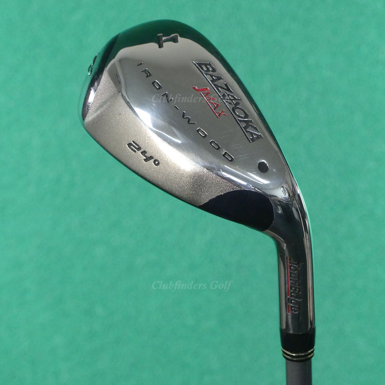 Tour Edge Bazooka JMAX Ironwood Single 4 Iron Reactive Flex 70g Graphite Seniors