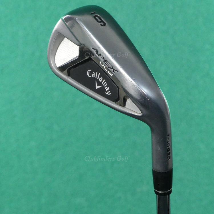 Callaway Apex DCB 2021 Forged Single 6 Iron TT Elevate ETS 85 VSS Steel Regular