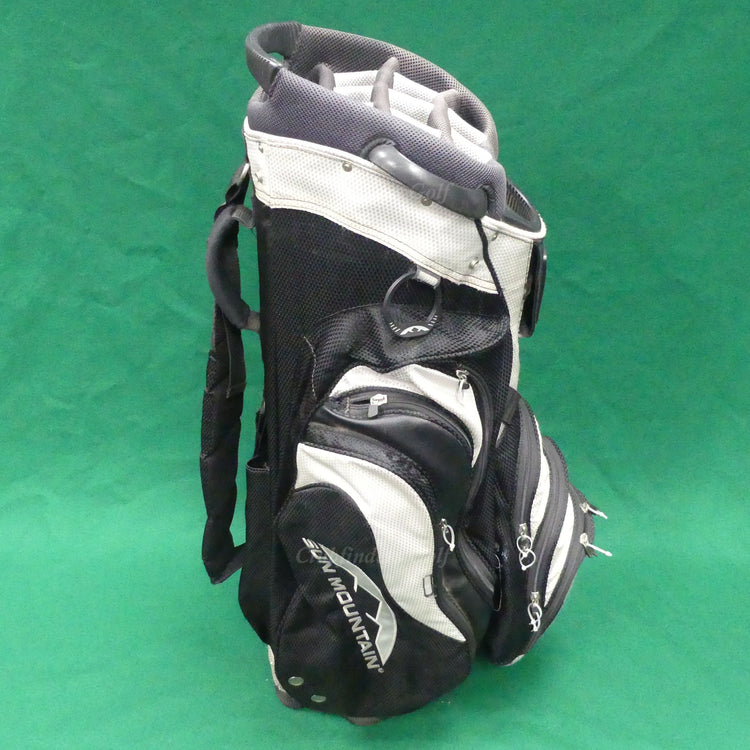 Sun Mountain C-130 Black/Silver 15-Way Golf Cart Bag (No Raincover) *READ*