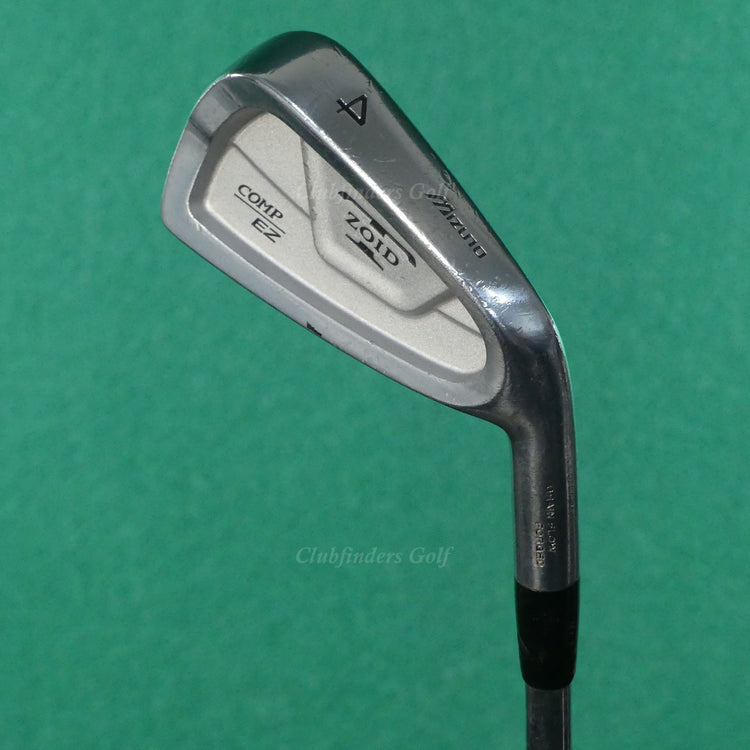 Mizuno T-Zoid Comp EZ Forged Single 4 Iron Gold Plus Sensicore S300 Steel Stiff