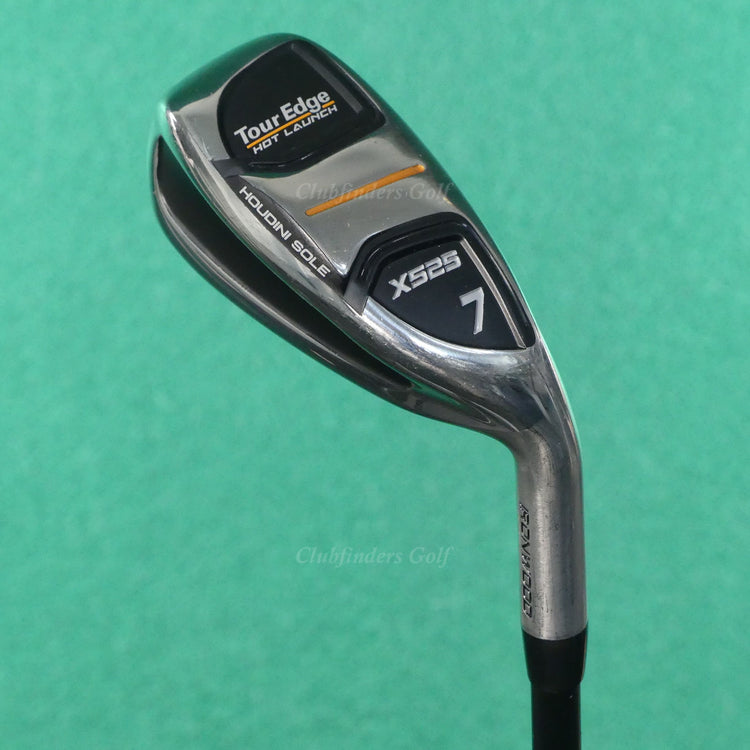 Tour Edge Hot Launch X525 Iron-Wood Single 7 Iron Helium 55R Graphite Regular
