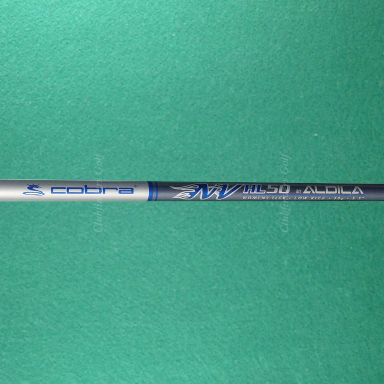 Lady King Cobra Baffler DWS 29° Hybrid 5/R Iron Aldila NV HL 50 Graphite Women's
