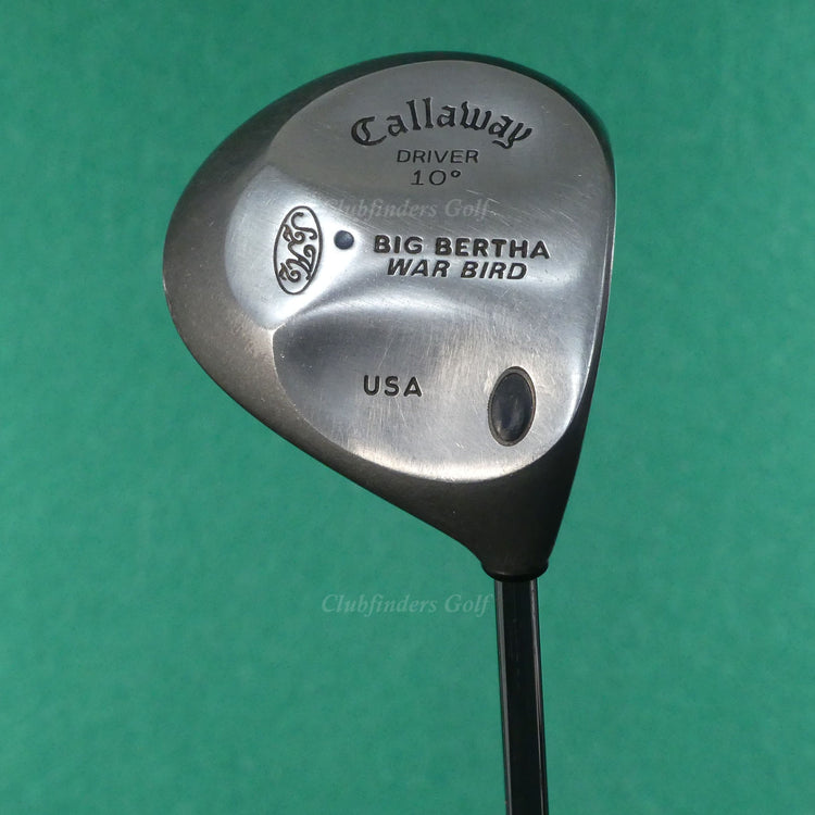 Callaway Big Bertha Warbird 10° Driver Factory Memphis 10 Steel Uniflex