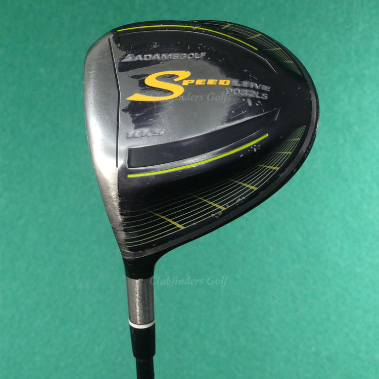 LH Adams Speedline 9032LS 10.5° Driver Aldila VooDoo Graphite Regular *DENTS*