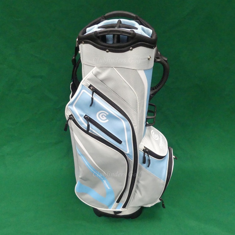 Cleveland 2026 Lightweight Blue/Grey 14-Way Golf Cart Bag w/ Raincover