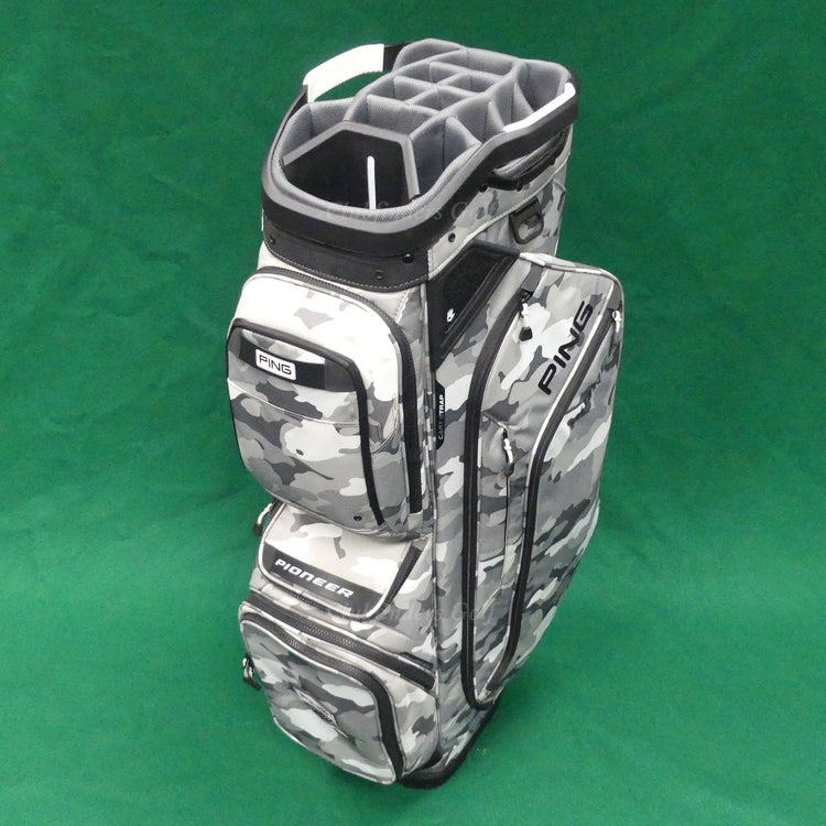 Ping Pioneer Cloud Camo 15-Way Golf Cart Bag w/ Raincover