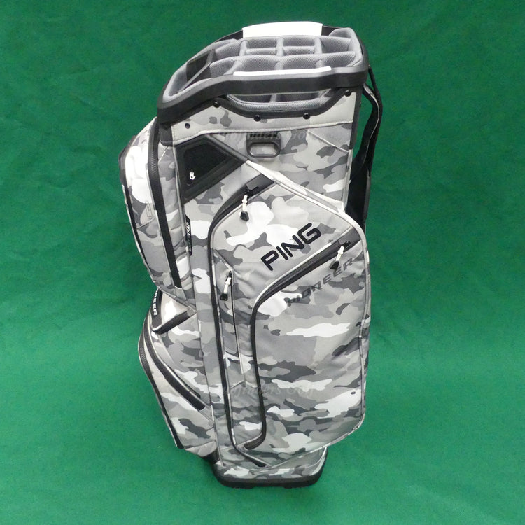 Ping Pioneer Cloud Camo 15-Way Golf Cart Bag w/ Raincover