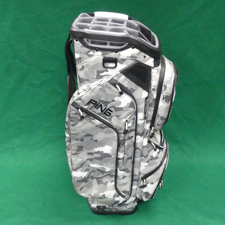 Ping Pioneer Cloud Camo 15-Way Golf Cart Bag w/ Raincover