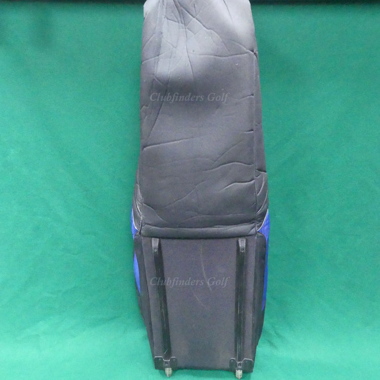 Maxfli Blue/Black Rolling Wheeled Padded Travel Cover