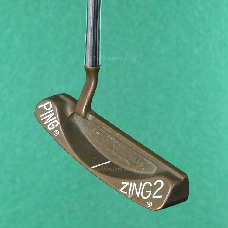 Ping Zing 2 BeCu Beryllium Copper Flow-Neck 34" Putter Golf Club Karsten *READ*