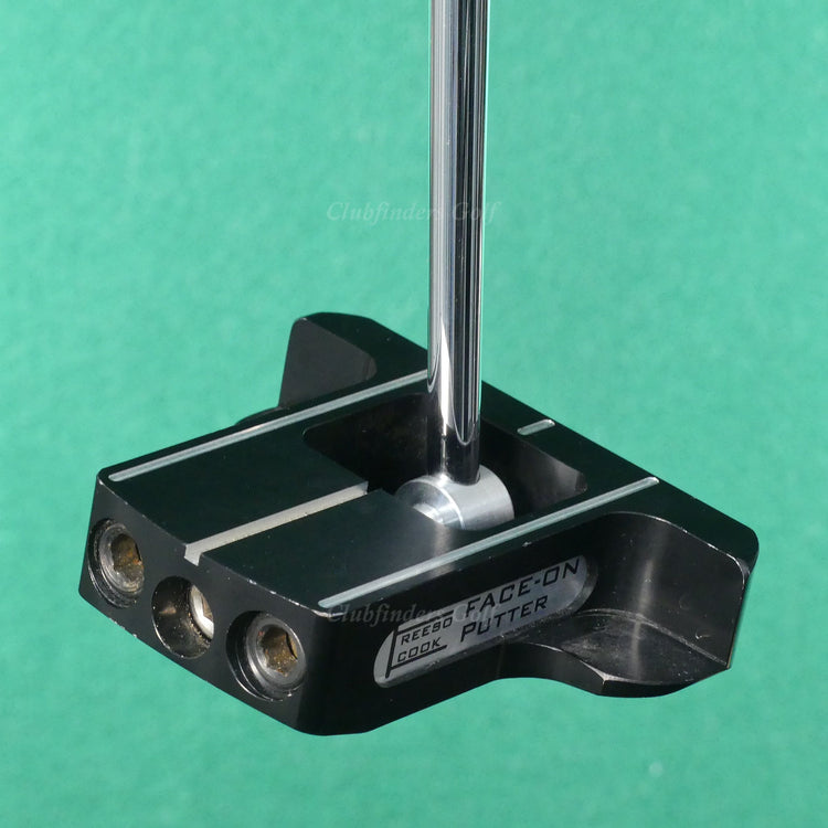 RARE Reeso Cook Face-On Side Saddle Broomstick 53.5" Long Putter Golf Club