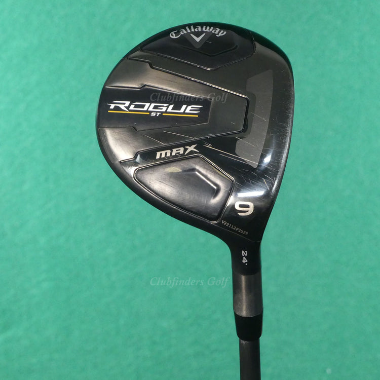 RARE Callaway Rogue ST MAX Fairway 24° 9 Wood Cypher 5.5 Graphite Regular w/ HC