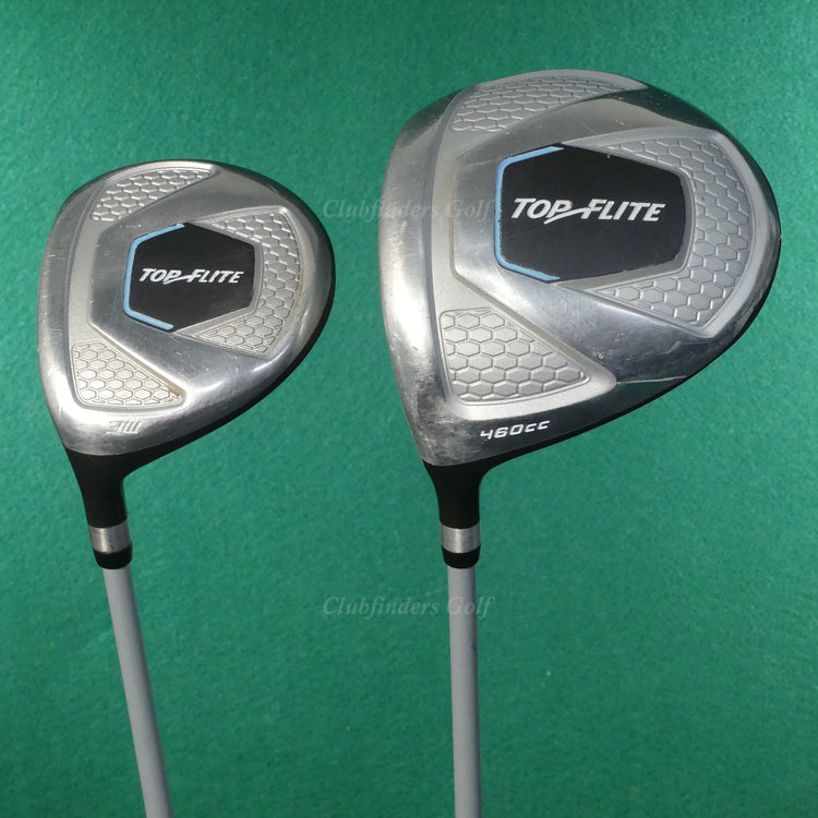 NEW LH Lady Top Flite 9-Piece Complete Golf Club Set w/ Stand Bag *READ*