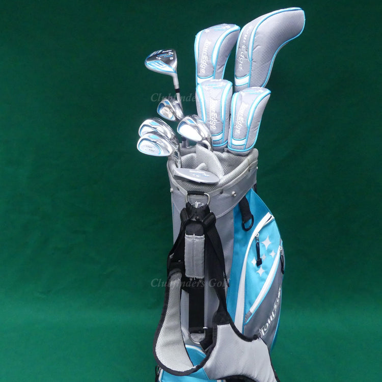 Lady Tour Edge Lady Edge 2020 Turquoise Full Set Complete Set w/ Stand Bag