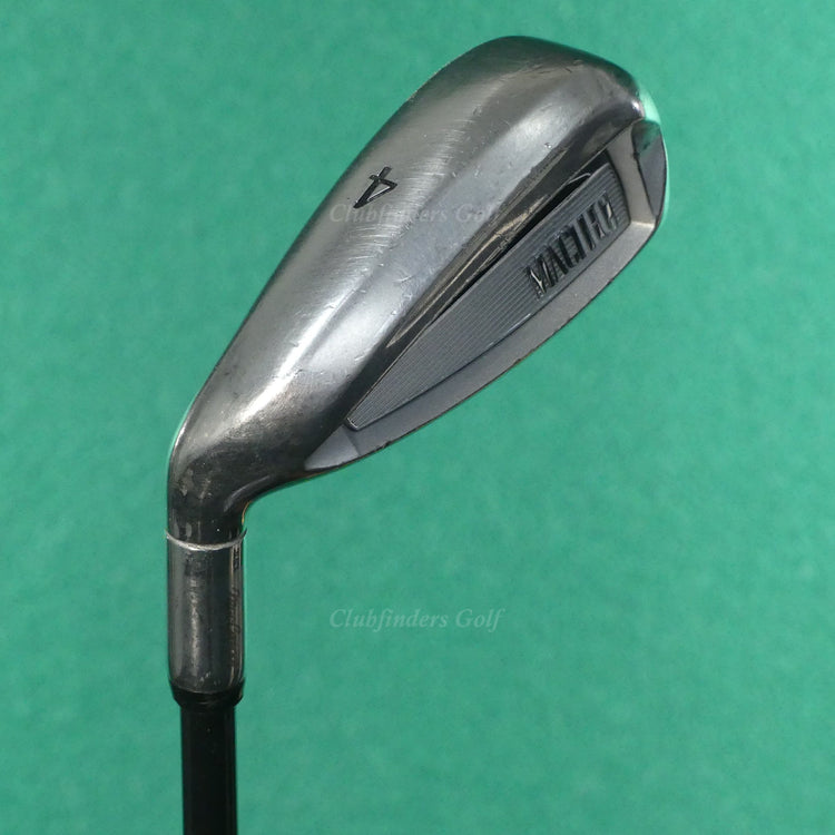 LH MacGregor MacTec NVG2 Single 4 Iron NVG2 Triple Action 75g Graphite Stiff