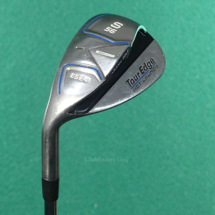 LH Tour Edge Hot Launch E524 56° SW Sand Wedge TT Elevate MPH 95 Steel Stiff
