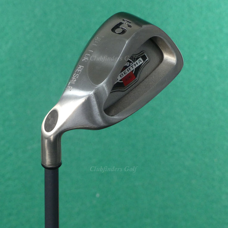 LH Callaway Original Big Bertha Single 9 Iron RCH 90 Graphite Firm *READ*