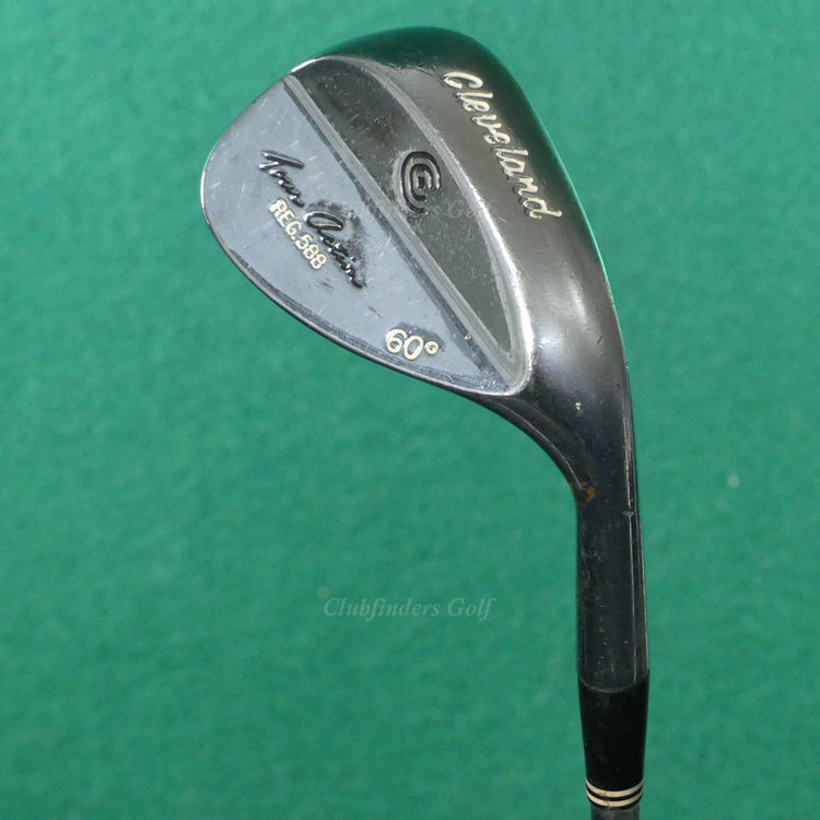 Cleveland Tour Action REG 588 Chrome 60° LW Lob Wedge Factory True Temper Steel