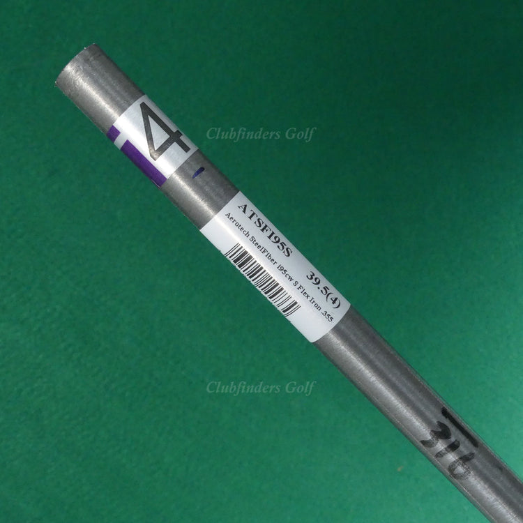 AeroTech SteelFiber i95 .370 Stiff 39.5" Pulled Composite Iron Shaft
