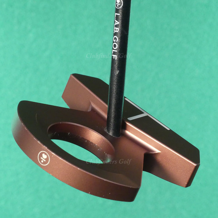 LAB Golf DF3 Custom Cappuccino 36.5" CS Putter ACCRA Black w/Super Stroke & HC