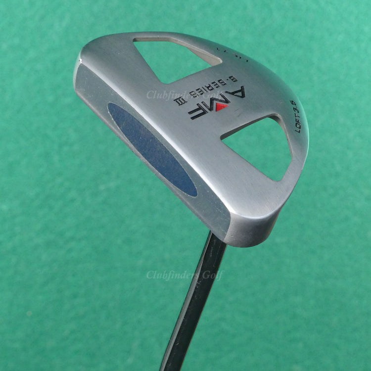 LH AMF B-Series III Mallet Double-Bend 35" Putter Golf Club w/ Headcover