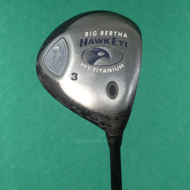 Callaway Big Bertha Hawk Eye VFT Fairway 3 Wood Mercury Graphite Regular