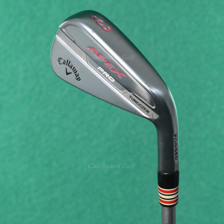 Callaway Apex Pro 2021 Forged Single 3 Iron KBS C-Taper Lite Steel Extra Stiff