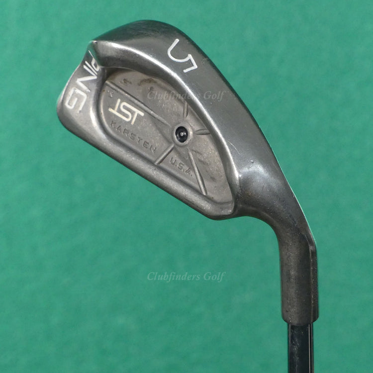 Ping ISI Stainless Black Dot Single 5 Iron Cushin JZ Steel Stiff