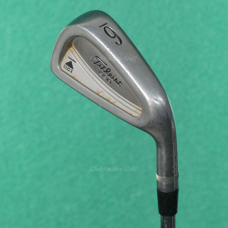 Titleist DCI 990 Single 6 Iron True Temper Dynamic Gold Steel Regular