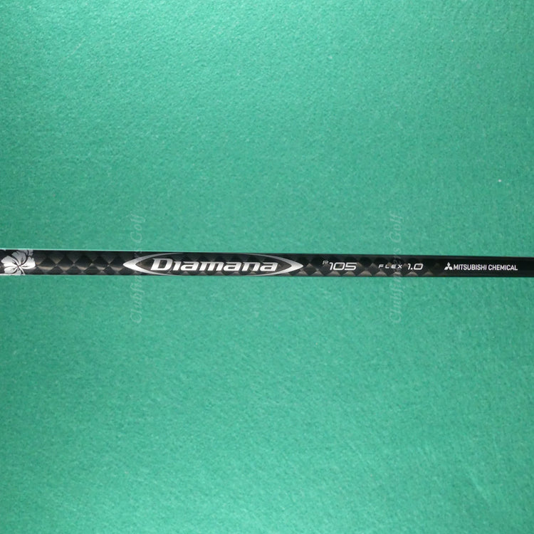 Toulon Alcatraz Blackout Series H1 Crank-Hosel 34" Putter w/ Diamana Shaft & HC